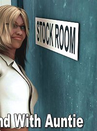 Susan’s spanked red hot bottom is on display as she sucks the shop owner dry