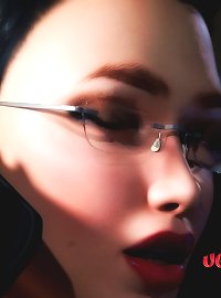 Outstanding secretary is being fucked in the 3d cartoon porn