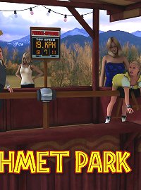 Spanking Themed Park with the first ride paddle the girls bottoms to make them go round faster