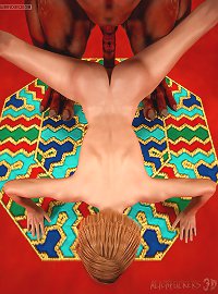 Insatiable Creature. Sexy chick was violently screwed in a mouths by an excited alien