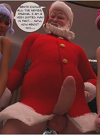 Dirty Santa Claus endlessly screws young beauties like there&rsquo;s no tomorrow